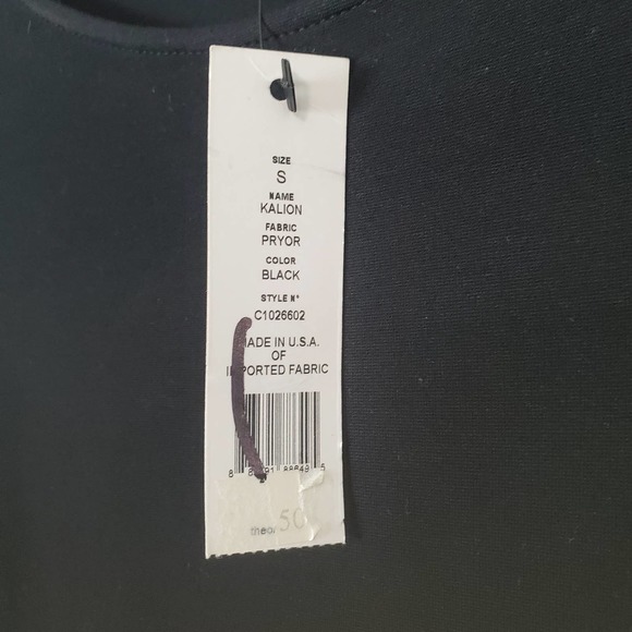 Theory NWT Kalion black mini dress small - Picture 6 of 7